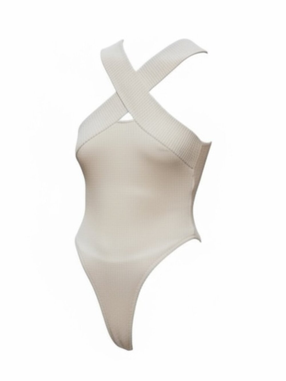 Le Lis Ivory Sweater Bodysuit NWT